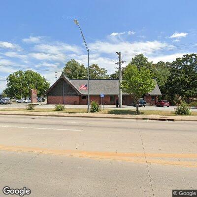 Thumbnail image of the front of a dentist office practice with the name Grove Dental Assoc which is located in Grove, OK