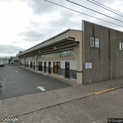 Thumbnail image of the front of a dentist office practice with the name Cowlitz Family Health Center which is located in Longview, OR