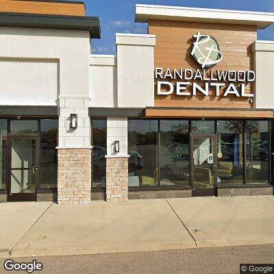 Thumbnail image of the front of a dentist office practice with the name Randallwood Dental Associates  which is located in St. Charles, IL