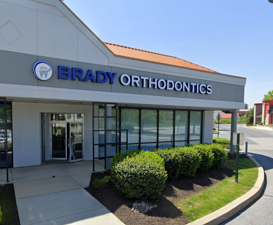 Thumbnail image of the front of a dentist office practice with the name BRADY ORTHODONTICS PC which is located in Exton, PA