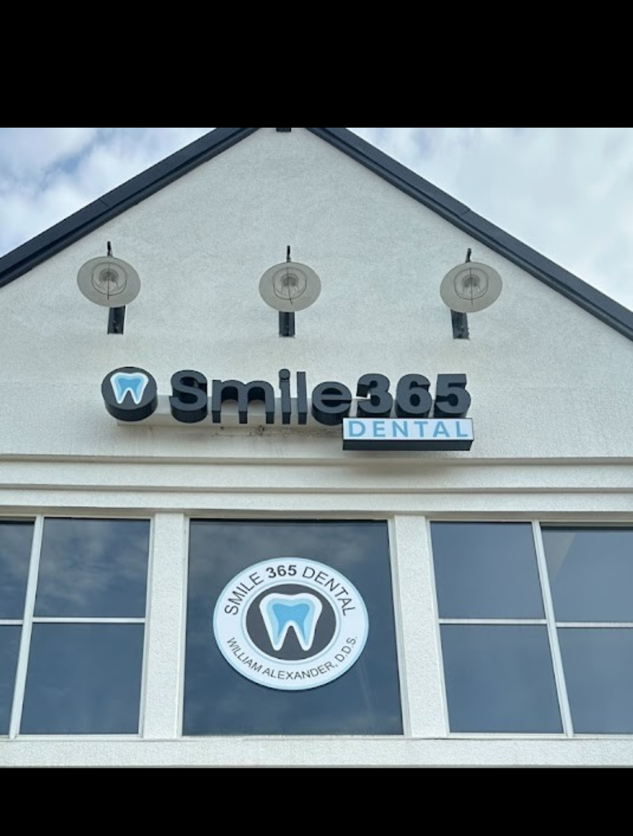 Thumbnail image of the front of a dentist office practice with the name Smile 365 Dental which is located in Marietta , GA