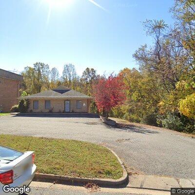 Thumbnail image of the front of a dentist office practice with the name Karen Kenny DDS which is located in Lynchburg, VA