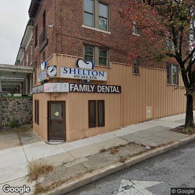 Thumbnail image of the front of a dentist office practice with the name Shelton, Benjamin F, DDS which is located in Baltimore, MD