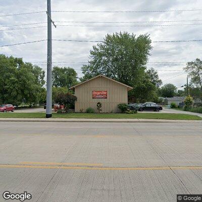 Thumbnail image of the front of a dentist office practice with the name Orange Door Dental Group which is located in Elkhart, IN