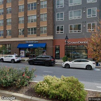 Thumbnail image of the front of a dentist office practice with the name Crown Dental which is located in Gaithersburg, MD