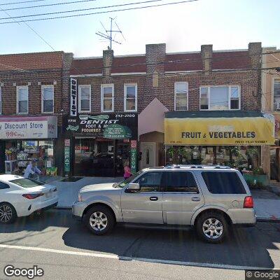 Thumbnail image of the front of a dentist office practice with the name Allan Goldfarb which is located in Brooklyn, NY