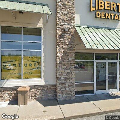 Thumbnail image of the front of a dentist office practice with the name Liberty Dental Centers which is located in Beckley, WV