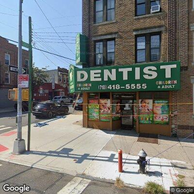 Thumbnail image of the front of a dentist office practice with the name Tower Dental Associates which is located in Ridgewood, NY