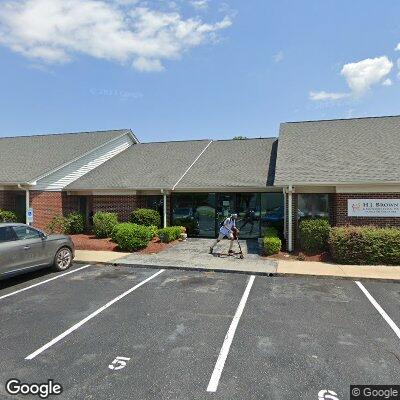 Thumbnail image of the front of a dentist office practice with the name Jerry Barker which is located in Greenville, NC