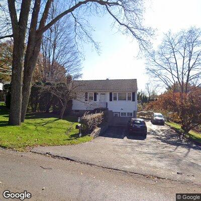 Thumbnail image of the front of a dentist office practice with the name Mantzikos & Shamus which is located in Pelham, NY