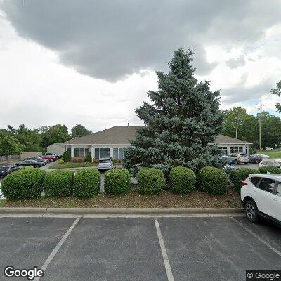 Thumbnail image of the front of a dentist office practice with the name Larry Richard Meador, DDS which is located in Roanoke, VA