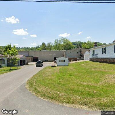 Thumbnail image of the front of a dentist office practice with the name Dr. Roger Suter which is located in Shinnston, WV