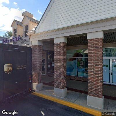 Thumbnail image of the front of a dentist office practice with the name Muddy Branch Dental Group which is located in Gaithersburg, MD