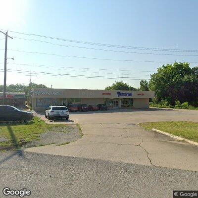 Thumbnail image of the front of a dentist office practice with the name Spring Dental which is located in Owasso, OK