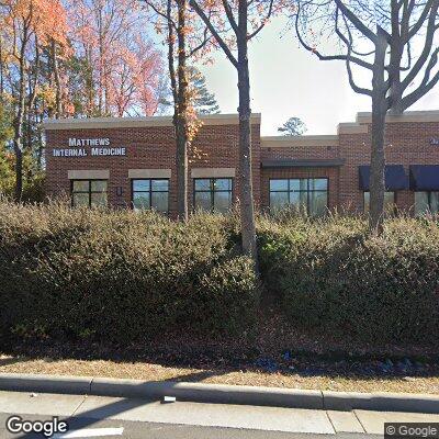 Thumbnail image of the front of a dentist office practice with the name Martin, Walter G, DDS which is located in Matthews, NC