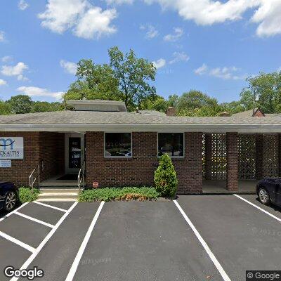 Thumbnail image of the front of a dentist office practice with the name Webb Orthodontics which is located in Shelby, NC