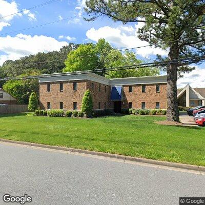 Thumbnail image of the front of a dentist office practice with the name Cedar Road Dental which is located in Chesapeake, VA