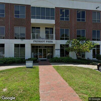 Thumbnail image of the front of a dentist office practice with the name Peninsula Pediatric Dentistry which is located in Williamsburg, VA