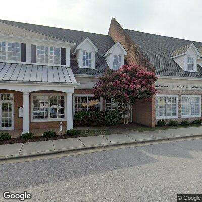 Thumbnail image of the front of a dentist office practice with the name Serene Smiles which is located in Cary, NC