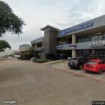 Thumbnail image of the front of a dentist office practice with the name Lakewood Dental Group which is located in Dallas, TX