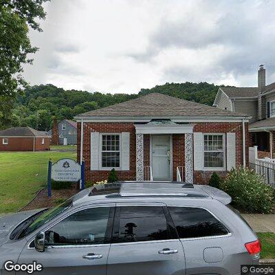 Thumbnail image of the front of a dentist office practice with the name Ritchie Co Dental Center which is located in Saint Marys, WV