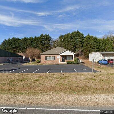 Thumbnail image of the front of a dentist office practice with the name Vader Shelton, DDS which is located in Lenoir, NC