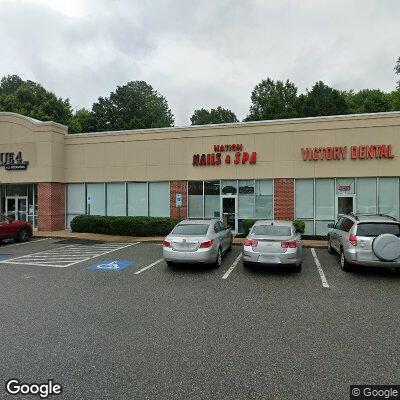 Thumbnail image of the front of a dentist office practice with the name Walter Langkau which is located in Yorktown, VA