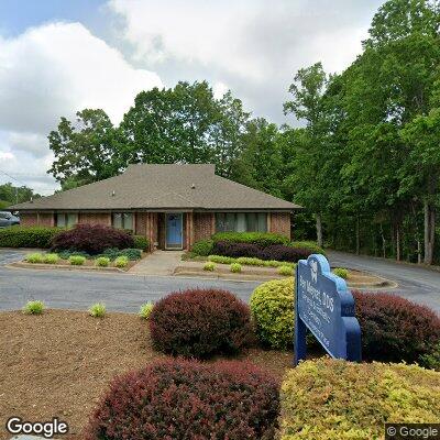 Thumbnail image of the front of a dentist office practice with the name Dr. Jessica Tomberlin, DMD which is located in Hickory, NC