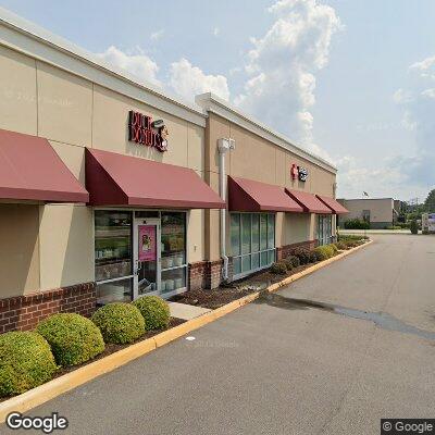 Thumbnail image of the front of a dentist office practice with the name Aspen Dental which is located in Suffolk, VA