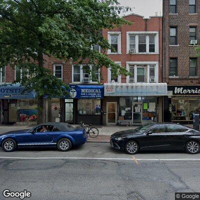 Thumbnail image of the front of a dentist office practice with the name Dr. Maurice Benjamin, DDS which is located in Brooklyn, NY