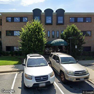 Thumbnail image of the front of a dentist office practice with the name Clarksville Orthodontics which is located in Silver Spring, MD