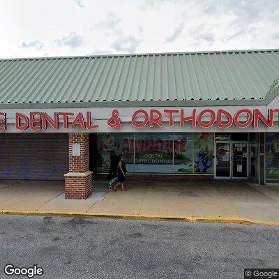 Thumbnail image of the front of a dentist office practice with the name Donna Brown which is located in Baltimore, MD