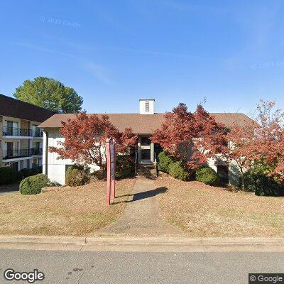 Thumbnail image of the front of a dentist office practice with the name John A Barrick DDS. which is located in Lynchburg, VA