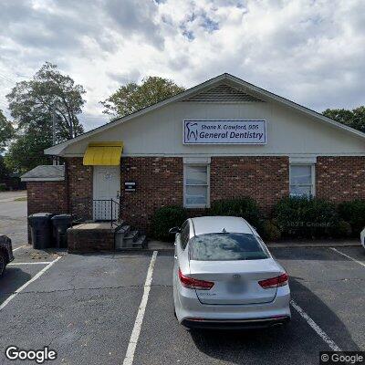 Thumbnail image of the front of a dentist office practice with the name Shana Crawford which is located in Dallas, NC