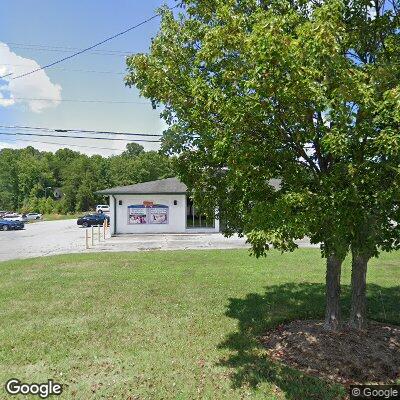 Thumbnail image of the front of a dentist office practice with the name Rockingham Family Dentistry which is located in Reidsville, NC