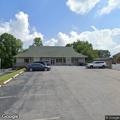 Thumbnail image of the front of a dentist office practice with the name Jeffrey Harvey DDS which is located in Beckley, WV