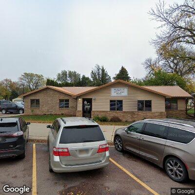 Thumbnail image of the front of a dentist office practice with the name Horizon Health Care which is located in Howard, SD