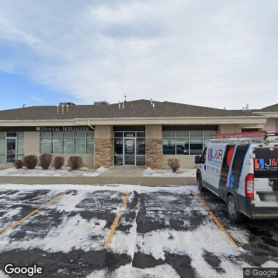 Thumbnail image of the front of a dentist office practice with the name Dental Wellness which is located in Sioux Falls, SD