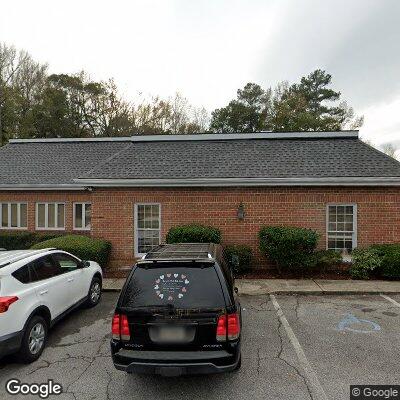 Thumbnail image of the front of a dentist office practice with the name Serenity Orthodontics which is located in Roswell, GA