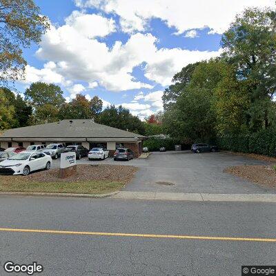 Thumbnail image of the front of a dentist office practice with the name Statesville Children's Clinic which is located in Statesville, NC