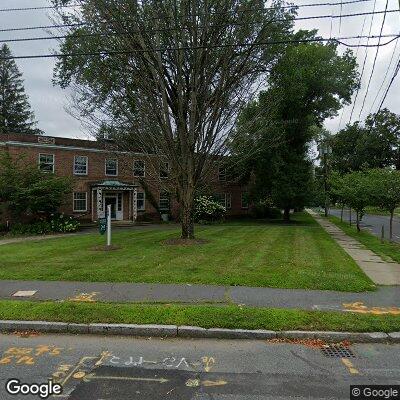 Thumbnail image of the front of a dentist office practice with the name Cochrane Dental Associates which is located in Northampton, MA