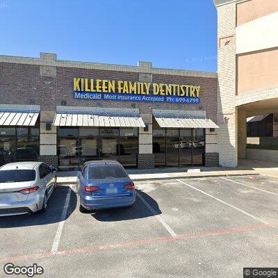 Thumbnail image of the front of a dentist office practice with the name Killeen Family Dentistry which is located in Killeen, TX