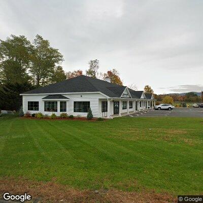 Thumbnail image of the front of a dentist office practice with the name Hampshire Meadow Family & Pediatric Dentistry which is located in Hadley, MA