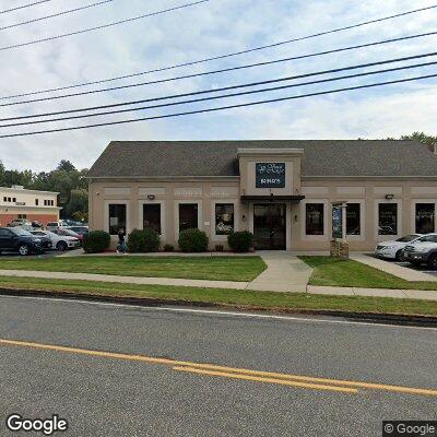 Thumbnail image of the front of a dentist office practice with the name Atrium Dental Group which is located in East Longmeadow, MA