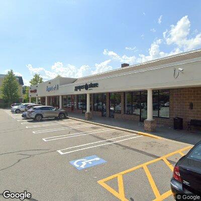 Thumbnail image of the front of a dentist office practice with the name Aspen Dental which is located in Quincy, MA