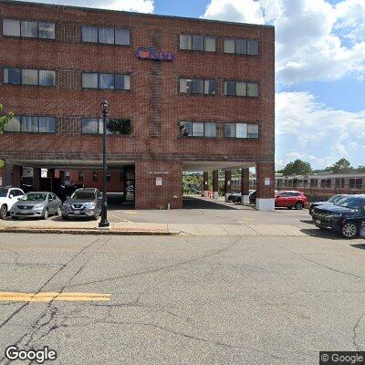 Thumbnail image of the front of a dentist office practice with the name Blue Sky Family Dental which is located in Quincy, MA