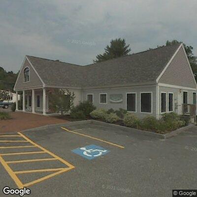 Thumbnail image of the front of a dentist office practice with the name Androscoggin Dental Care which is located in Topsham, ME