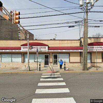 Thumbnail image of the front of a dentist office practice with the name Kennedy Dental Center which is located in North Bergen, NJ