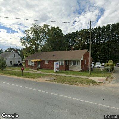 Thumbnail image of the front of a dentist office practice with the name Red Apple Pediatric Dental Team which is located in Stafford, VA