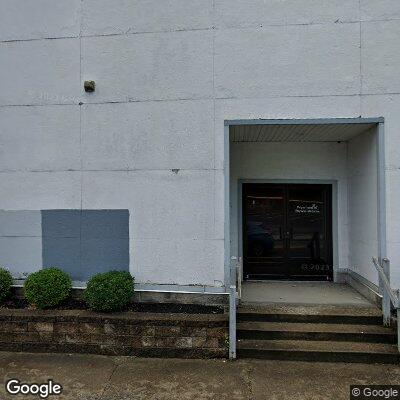 Thumbnail image of the front of a dentist office practice with the name Sinclair Dental Clinic which is located in Farmington, WV